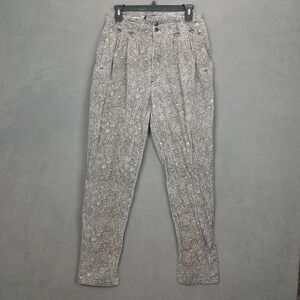 Vintage Dosha Clothes Concept Trouser Pants Womens 30L Gray Pleated Skinny Leg